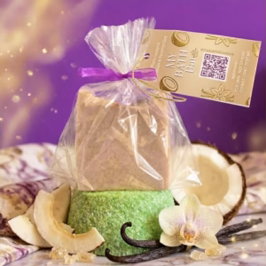 Warm Coconut Amber Soap Bar for Soft Skin | Soiree